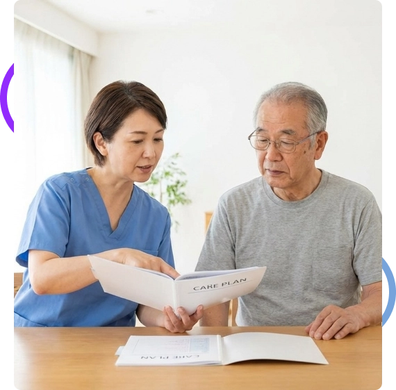 Caregiver traveling to homes across Florida