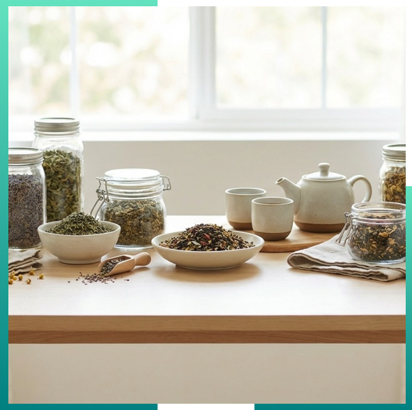 Curated Herbal Tea Selection