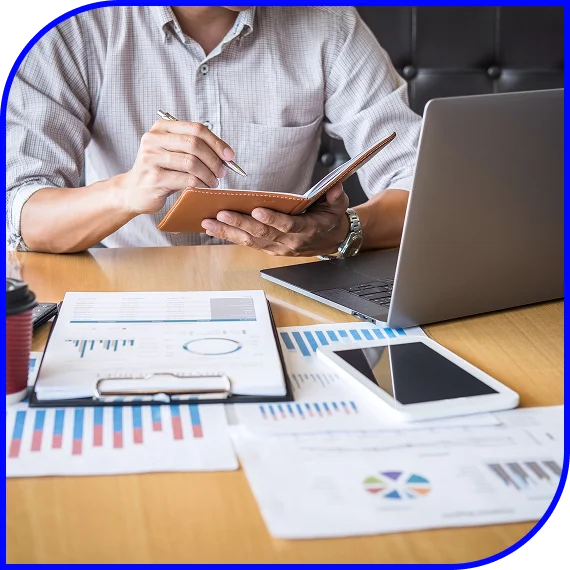A remote team handling outsourced bookkeeping services through secure cloud systems in Winfield.