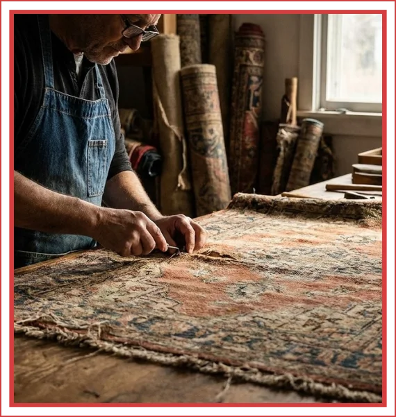 Historic and Antique Rug Restoration