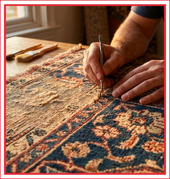 Fringe, Edge, and Reweaving Repair