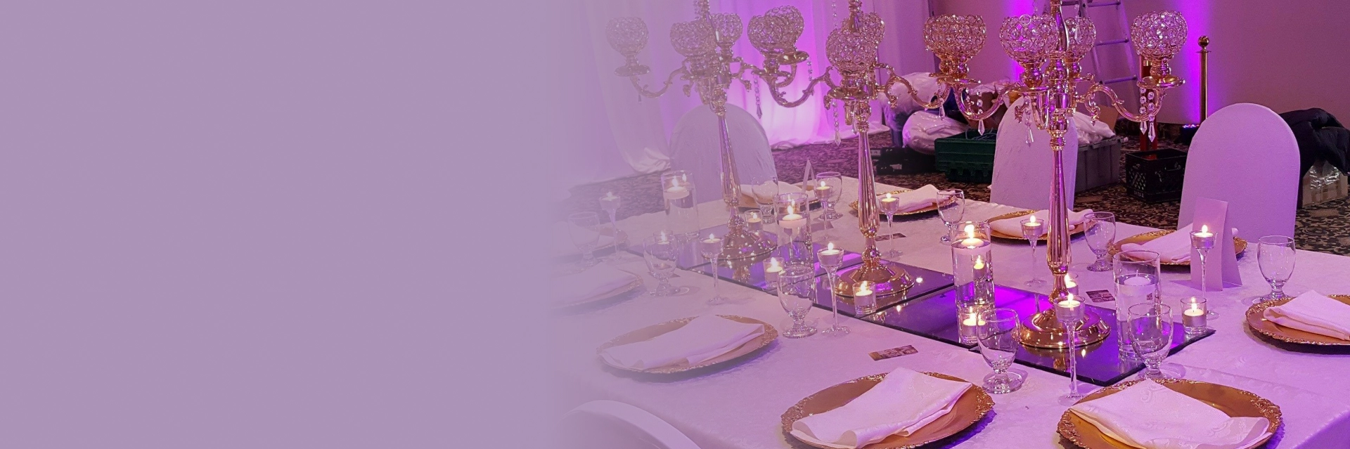 Corporate setup using corporate event decor solutions in Woodbridge