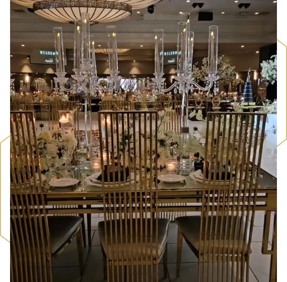  Event decor arranged with event decor rental solutions in the Greater Toronto Area