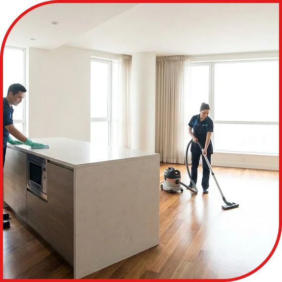 Staff traveling to provide cleaning services across Georgia offices