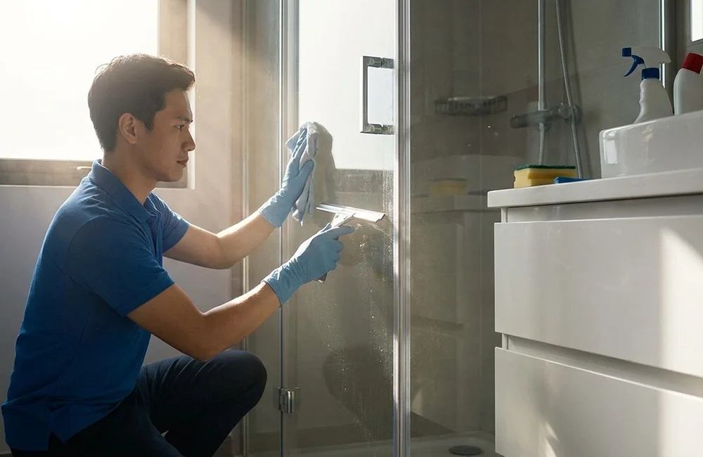  Sanitization services in Atlanta applied to high-touch office surfaces