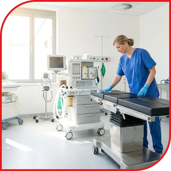 Medical Equipment And Surface Cleaning