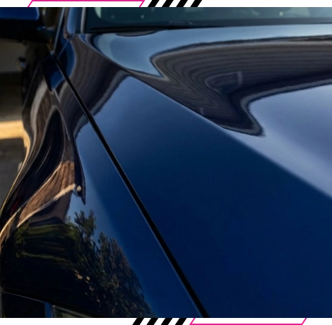 Exterior detailing at a car detail shop in Langley, BC
