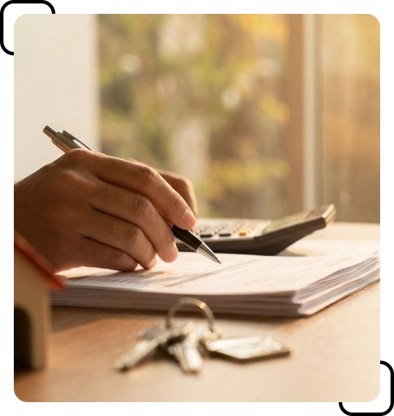 Mortgage Refinancing Services in Summerville team reviewing loan documents