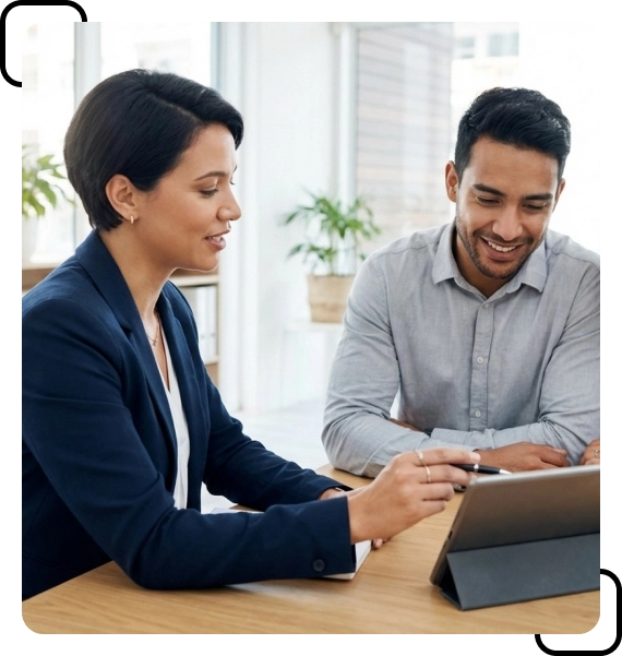 Clients exploring loan options with Loan Consultation in Summerville