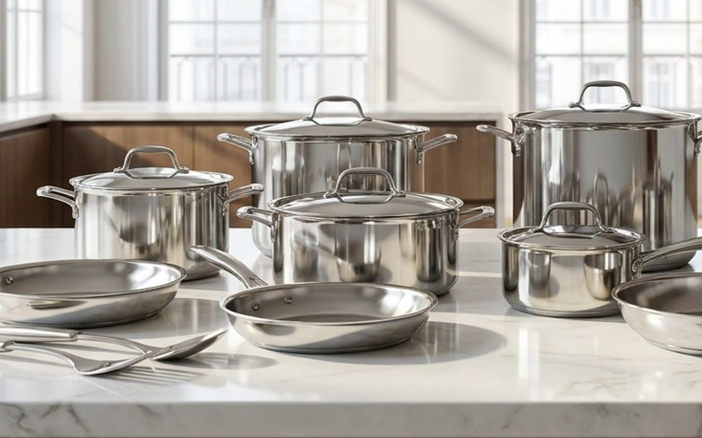 Customer browsing kitchen supplies online for a new apartment in Oshawa, Canada