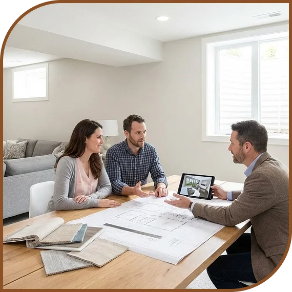 Complete Basement Design Consultation