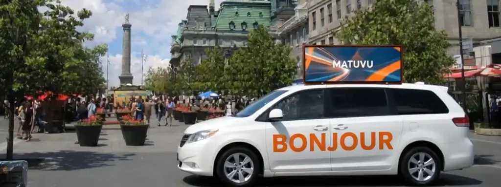 Taxi Top Advertising Agency Montreal