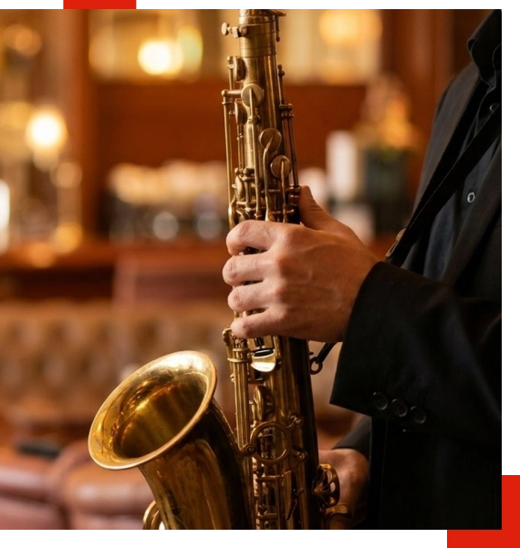 Bar and Lounge Saxophone Set Design