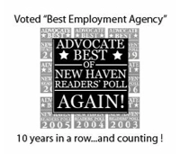 HR team planning hiring with staffing services in New Haven