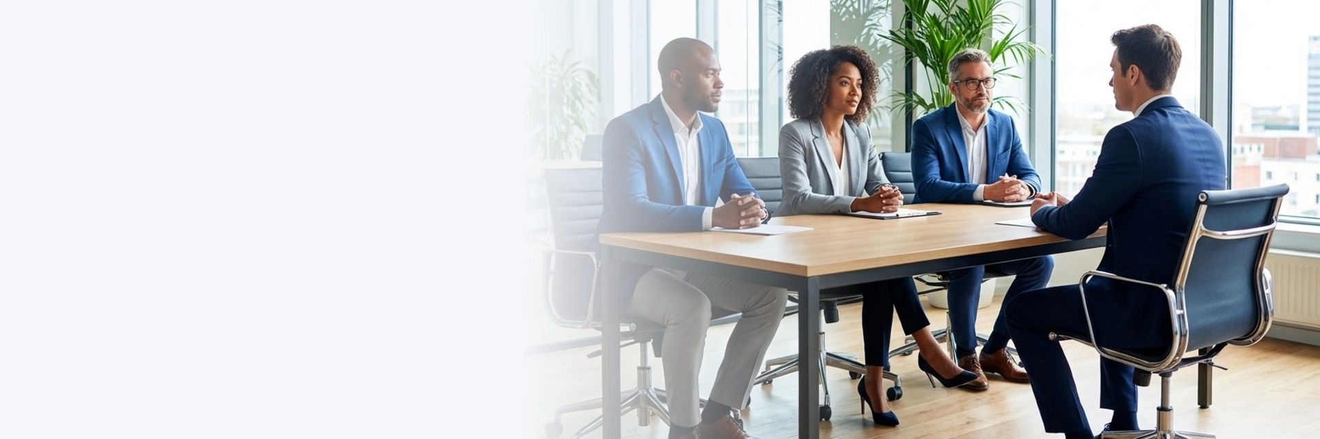Recruiter sourcing talent through industry specific staffing services in New Haven