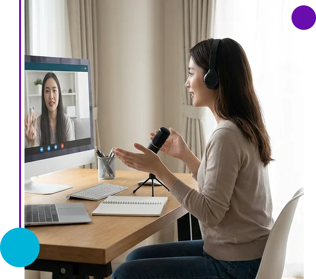 Virtual Coaching and Remote Support Sessions