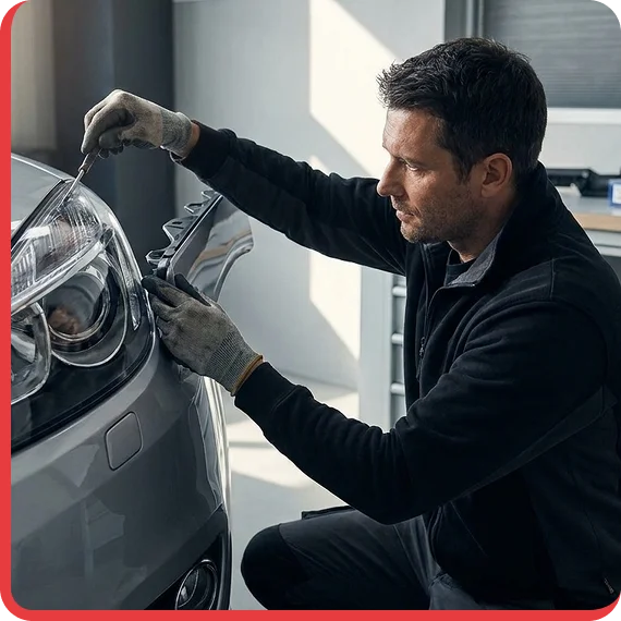 Panel Realignment and Minor Parts Replacement