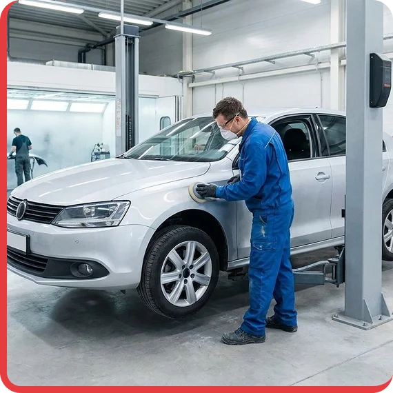  Dent correction using paintless dent removal services in Kansas City