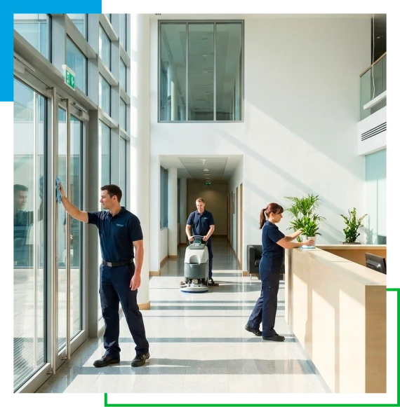 Uniformed staff with minimal disruption
