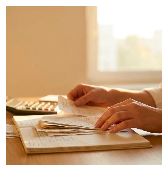 An HR professional processes wages through payroll services in Hershey