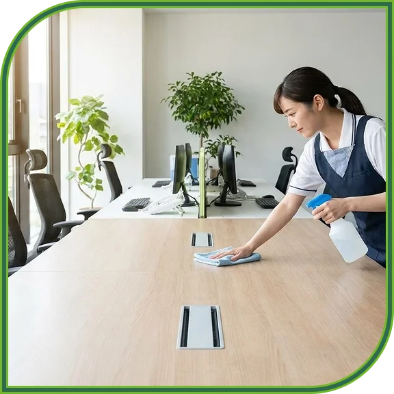 Routine Workplace Surface Cleaning