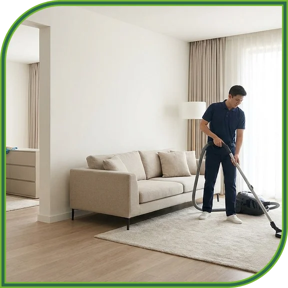 Team handling commercial cleaning services in Tampa in an office