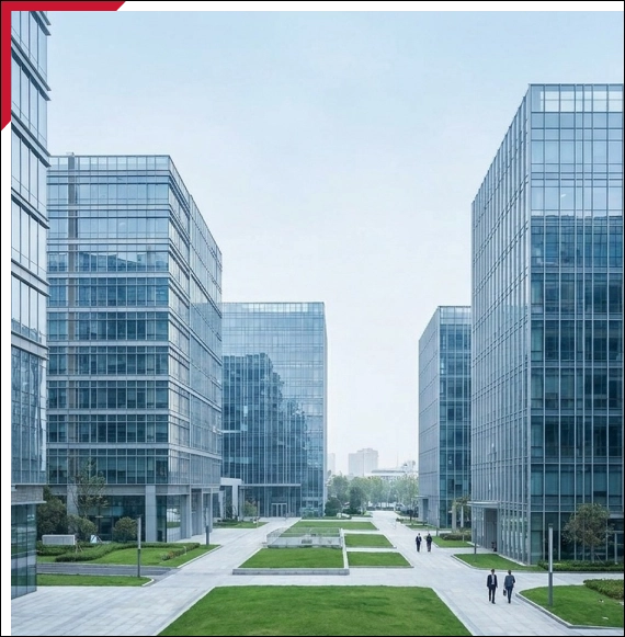Broker presenting commercial property for sale in North Metro Atlanta