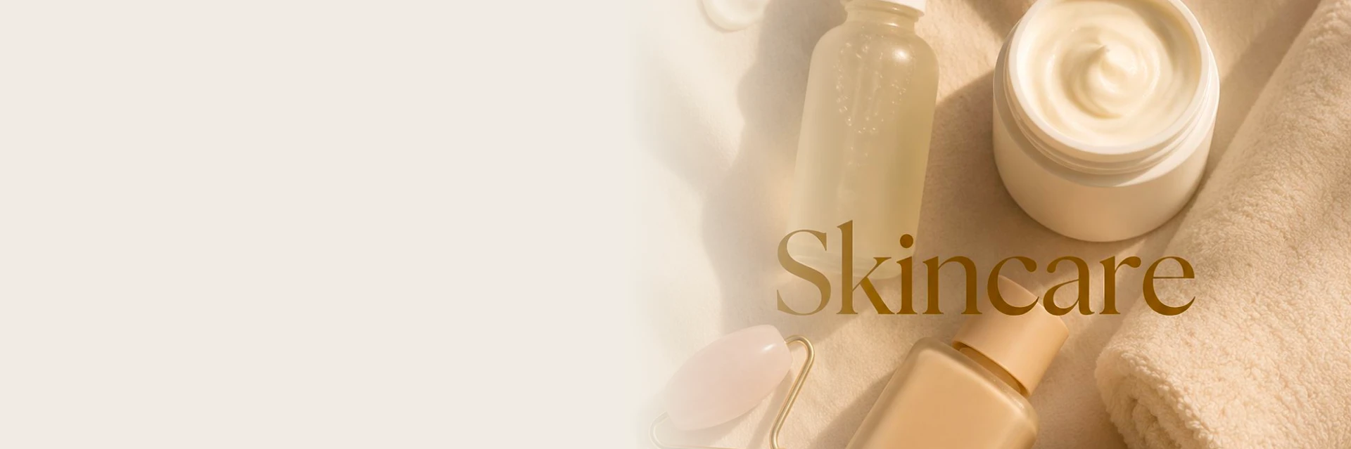 Skin Care Product displayed in a clean and modern beauty store.