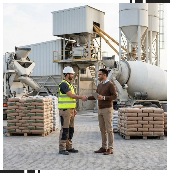 Warehouse organized with wholesale concrete supplies in Ontario