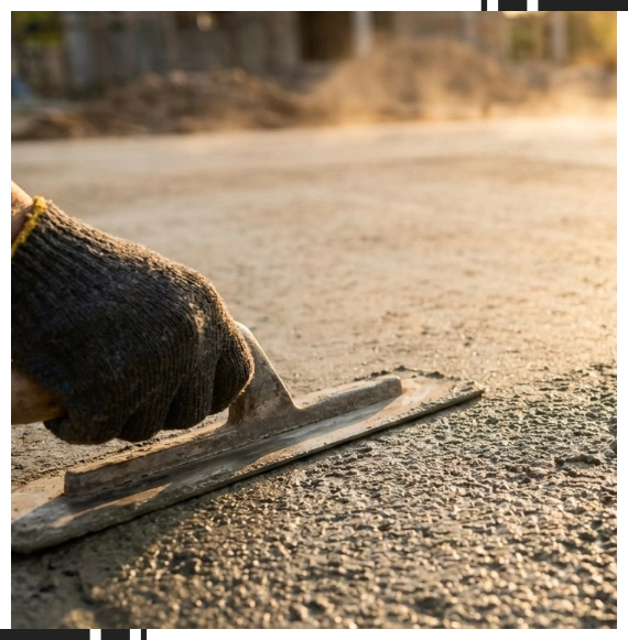 Concrete for foundation ready for structural support in Ontario
