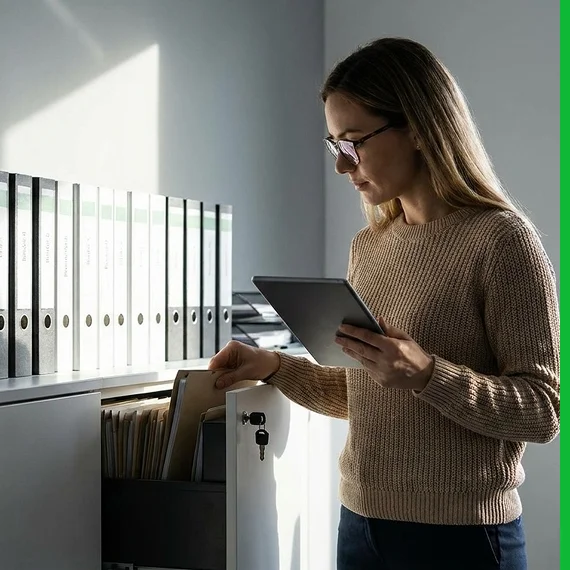 Organized and secure record keeping