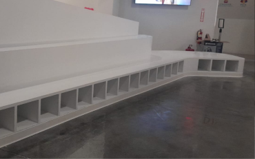 Staff performing commercial cleaning solutions in Atlanta for retail spaces