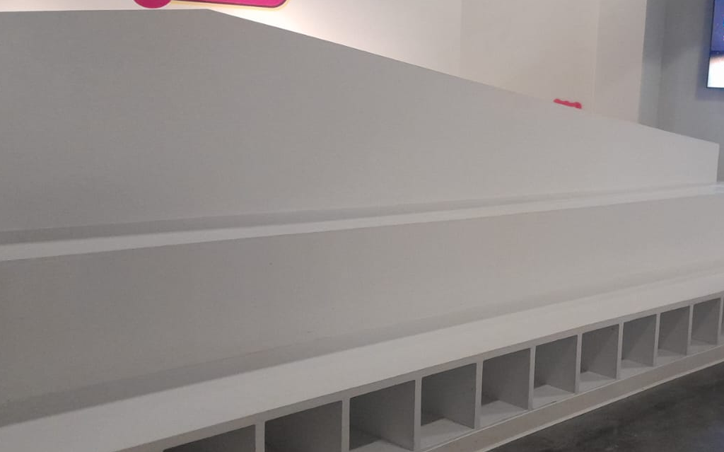 Crew providing post-construction cleaning services in Atlanta on site