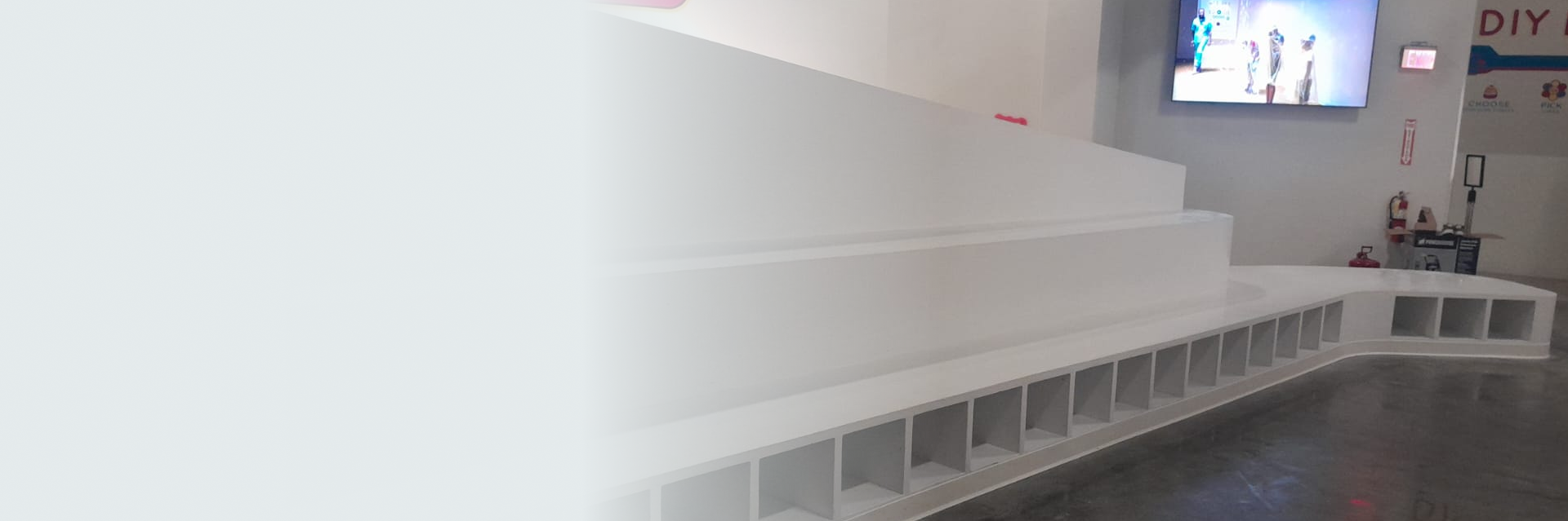Crew providing post-construction cleaning services in Atlanta on site
