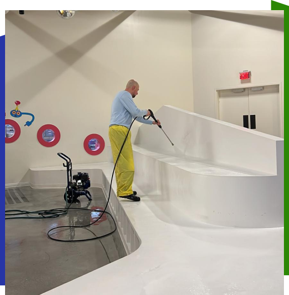 Staff maintaining office cleaning services in Atlanta for open office