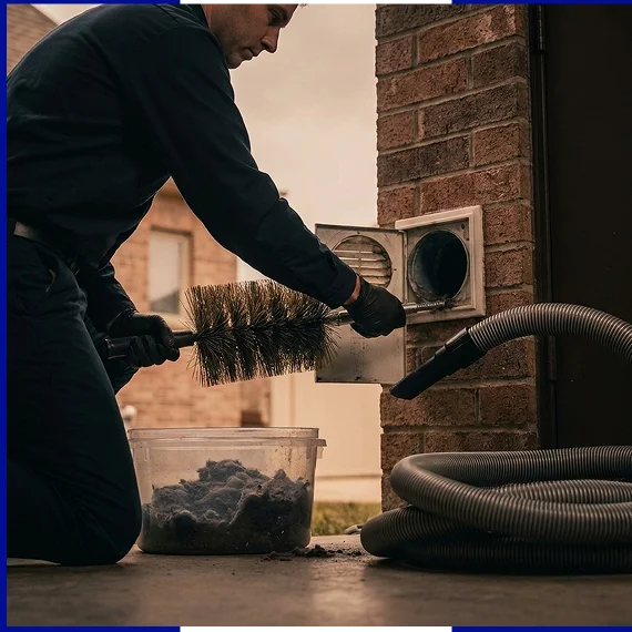 Dryer Vent Cleaning and Lint Removal