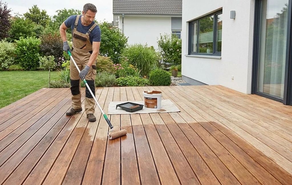 Deck Staining