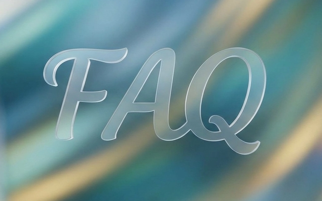 Customer reading FAQ page on laptop in Akron, Ohio