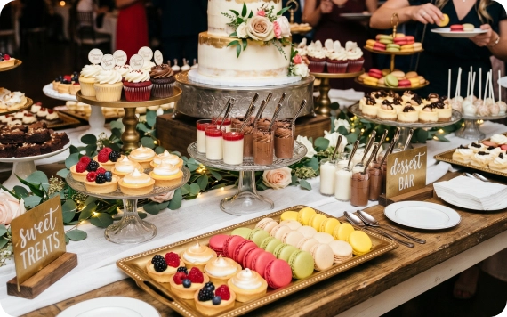 Wedding & Event Desserts