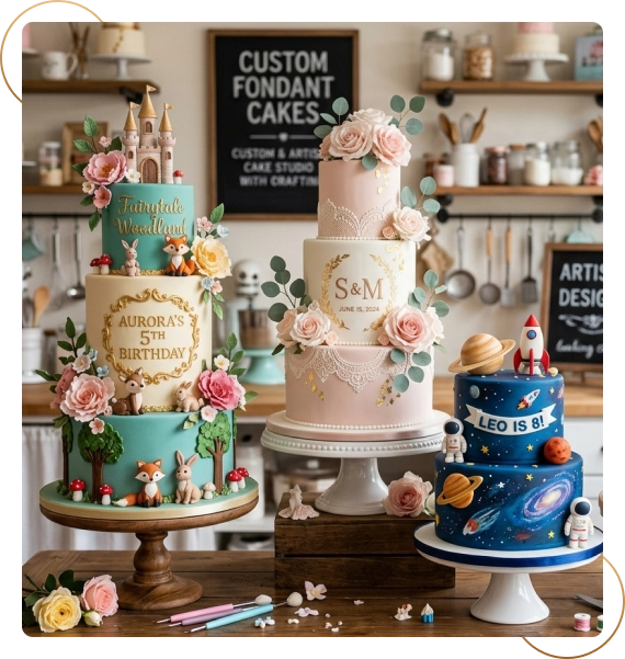 Theme and Fondant Cake Expertise