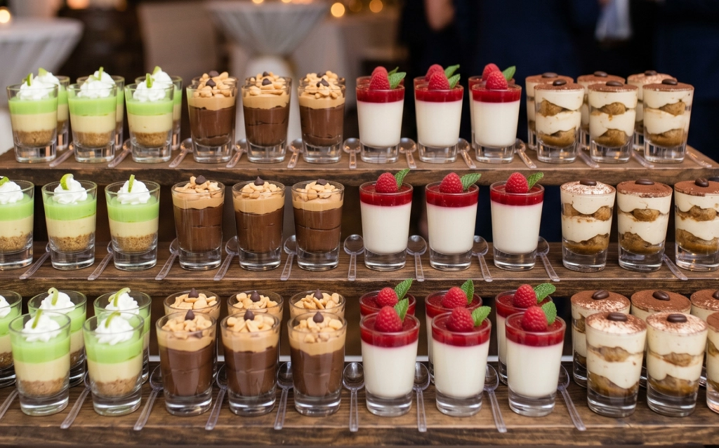 Bakery-Crafted Dessert Shooters