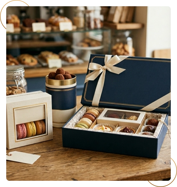 Stylish Packaging and Gift Boxes