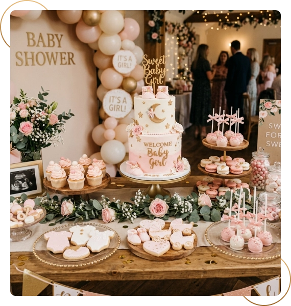 Dessert Catering For Baby Showers