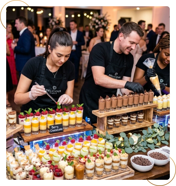 Wedding Dessert Catering Brunswick