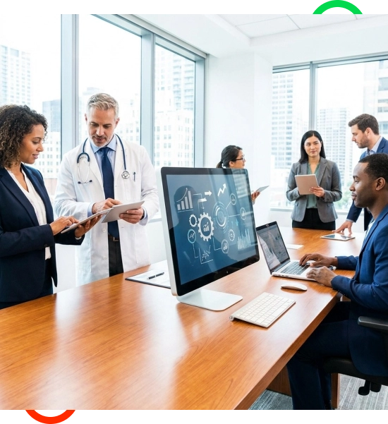 Providers reviewing healthcare billing workflow systems in Florida