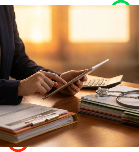 Team managing medical transcription services in Plantation, Florida