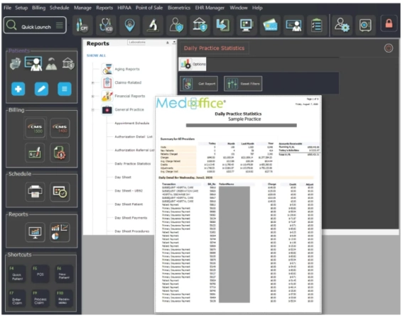 Dental office team managing Dent Office Softwares in Florida