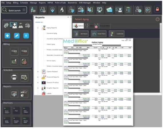 Dental office team managing Dent Office Softwares in Florida