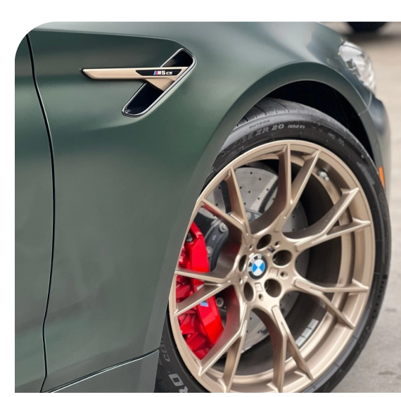 Mechanic working as electric BMW repair in Los Angeles specialist