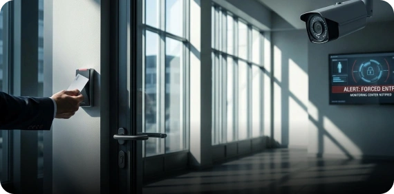 Integrated access control and video